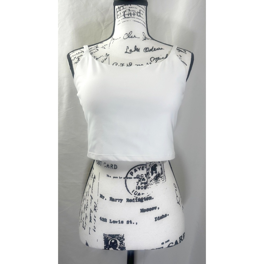 NWOT AVIA Padded Sports Crop Tank Women's XXL 2X Activewear Built In Support
